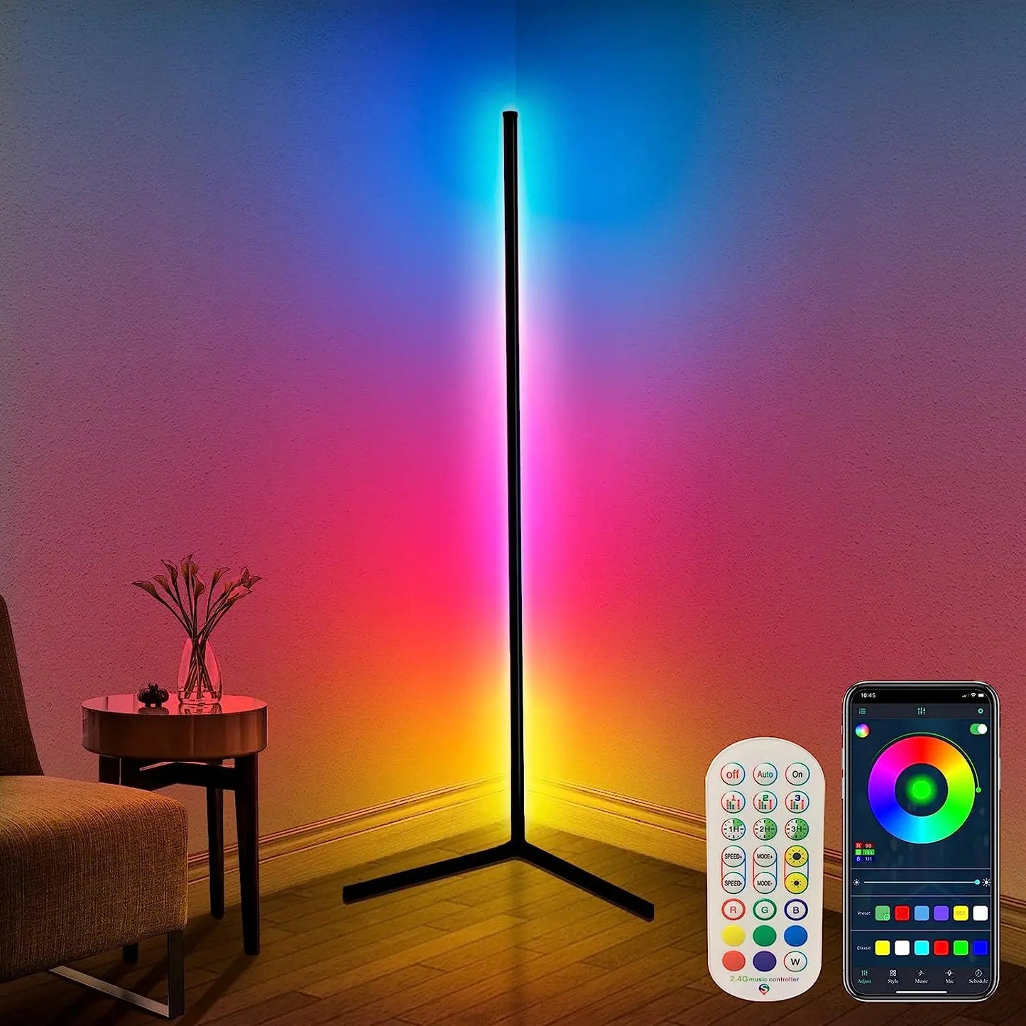 RGB LED Floor Lamp